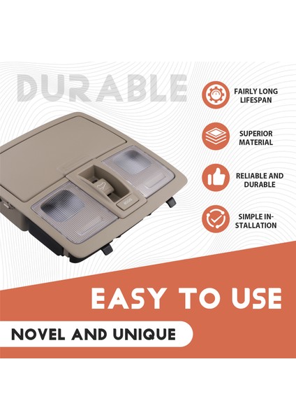 928002P300 928002P000 92800-3W000 Okuma Işık Tepegöz Konsol Odası Lambası Gri Sunroof Tip Sorento 2010-2012 (Yurt Dışından) fırsatları