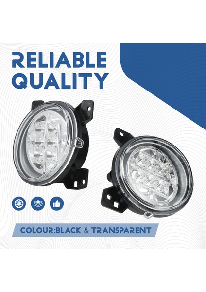 1paır Kamyon LED Sis Lambası Montajı 5 Serisi P G R Seires Rh 1446354 1852570 Lh 1446353 1852569 (Yurt Dışından) indirimleri