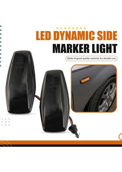 Turn Sinyal LED Dinamik Yan Işaretçi Işık Göz Kırpma Gösterge Lambası Hyundai Elantra Xd I10 Getz Sonata Tucson Terracan (Yurt Dışından) fırsatları