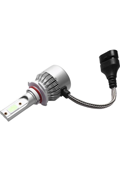 C6 LED Araç Farlı Buluşlar 2 Pcs 8000K Açık Mavi LED Sis Farları- 72W 8000LM Dönüşüm Kitleri Autolamps 9005/HB3 (Yurt Dışından) fırsatları