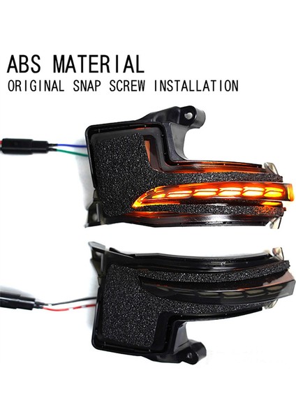 Toyota Alphard/vellfire Için Sinyal Işıkları Döndür 40 Serisi 2023+ Yan Ayna Işığı LED Dinamik Gösterge Sarı Işık (Yurt Dışından) indirimleri