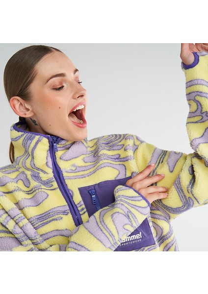 Amber Polar Fermuarlı Sweatshırt