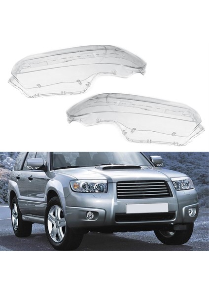 Araba Önü Işık Lambası Lens Kapağı Kafa Hafif Kabuk Lambası Davlumbazları Subaru Forester 2006-2008 SU2503119 SU2502119 Sol (Yurt Dışından) fiyatları