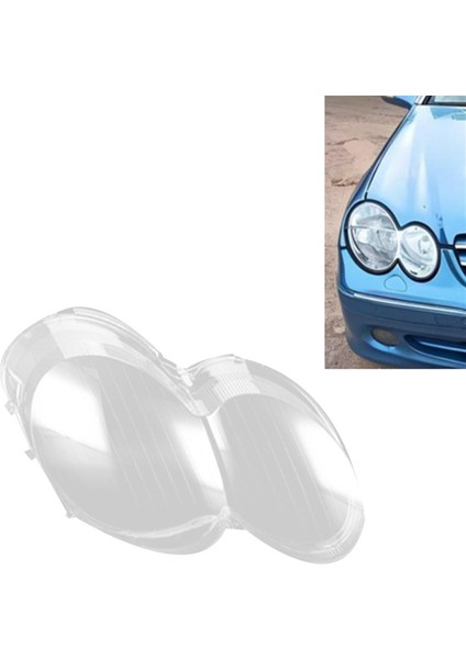 Araba Ön Far Kapağı Abajur Lambası Lamba Far Farlar Lens Kapağı Mercedes-Benz Sl 2004-2007 Için Sağ (Yurt Dışından) fırsatları