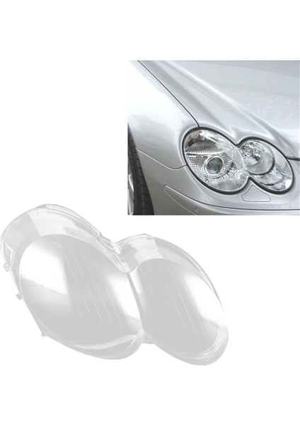 Araba Ön Far Kapağı Abajur Lambası Lamba Far Farlar Lens Kapağı Mercedes-Benz Sl 2004-2007 Için Sağ (Yurt Dışından) indirimleri