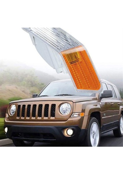 Araba Yan Köşe Işıkları Kapak Dönüş Sinyal Lambası Muhafazası 68004181AC Jeep Patriot 2007-2016 Araç Aksesuarları (Yurt Dışından) fırsatları