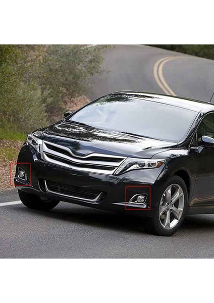 2pcs Araba Ön Tampon Sis Izgarası Izgara Kapak Toyota Venza 2013-2016 Için Sis Işık Kapağı Döşeme (Yurt Dışından) modelleri