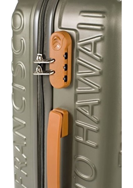 5167 Orta Boy Valiz 360 Derece Dönen Tekerlekler 3,4 Kg