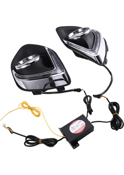 Araba LED Drl Gündüz Koşu Işıkları Mitsubishi Asx 2013 - 2015 Için Gün Işığı Su Geçirmez Sis Kafası Işık Lambası (Yurt Dışından) modelleri