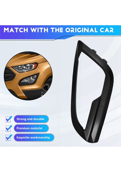 Araba Ön Tampon Sis Lambası Kapak Çerçevesi Ford Ecosport 2018 2018 2018 2020 2021 Otomatik Parçalar Için Sağ Tarafta Sol Taraf (Yurt Dışından) indirimleri