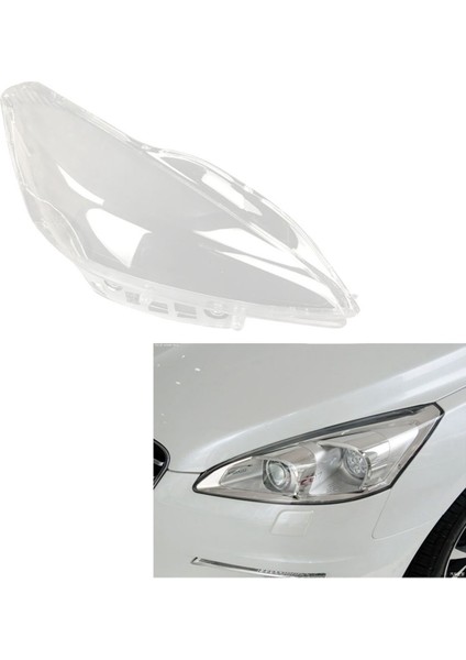 Ön Far Kabuğu Şeffaf Kafa Işık Lens Lens Kapak Peugeot 508 2011-2014 Için Far Kapağı (Yurt Dışından) modelleri