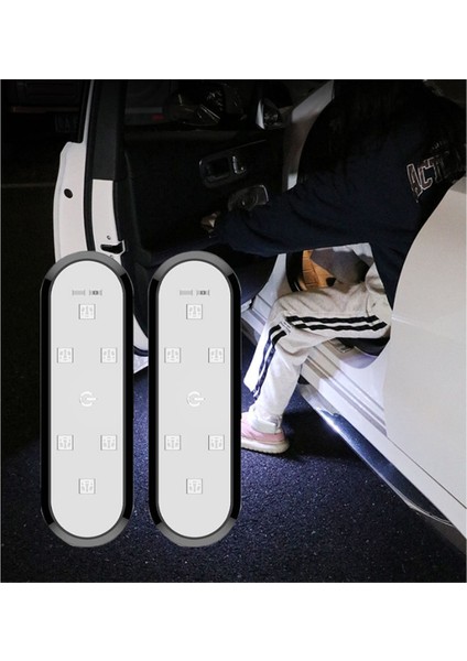 Araba Kapı Işıkları LED Hoş Geldiniz Işık Manyetik Kontrolü USB Şarj Otomatik Açık Kapı Güvenli Acil Durum Uyarı Sinyal Lambası (Yurt Dışından) fiyatları