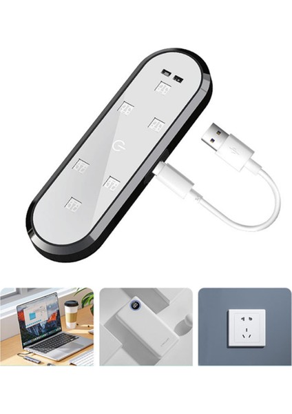 Araba Kapı Işıkları LED Hoş Geldiniz Işık Manyetik Kontrolü USB Şarj Otomatik Açık Kapı Güvenli Acil Durum Uyarı Sinyal Lambası (Yurt Dışından) modelleri