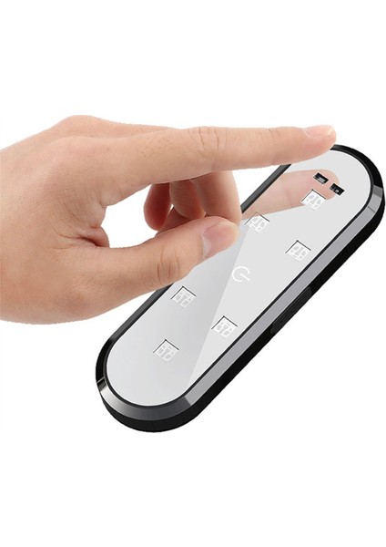 Araba Kapı Işıkları LED Hoş Geldiniz Işık Manyetik Kontrolü USB Şarj Otomatik Açık Kapı Güvenli Acil Durum Uyarı Sinyal Lambası (Yurt Dışından) fırsatları