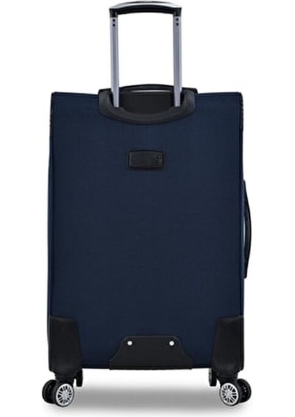 010 4 Tekerlekli 3 Lü Valiz Seti Lacivert