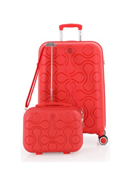 Polipropilen 2'li Valiz Seti Orta & Makyaj V376 modelleri