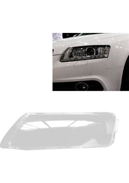 Araba Ön Far Kapağı Abajur Lambası Lamba Far Farlar Lens Kapağı Audi A6 C6 2006-2011 Için (Yurt Dışından) fırsatları