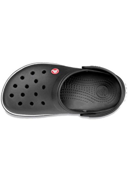 Crocband Siyah Terlik Silikon Malzeme ile Rahat