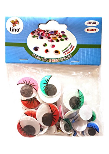 Oynar Göz 50'li Karışık Renk Seçenekleriyle Yaratıcı Projeler İçin modelleri