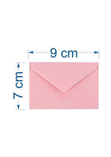 Doğan Karışık Renkli Zarf 10'lu Mini Boy 7 x 9 cm Çeşitli Renk Seçenekleriyle modelleri