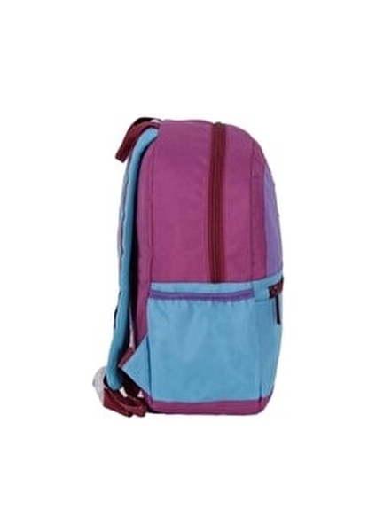 Anaokulu Çantası 31x26x13 cm 250 gr Mor ve Mavi Renkli