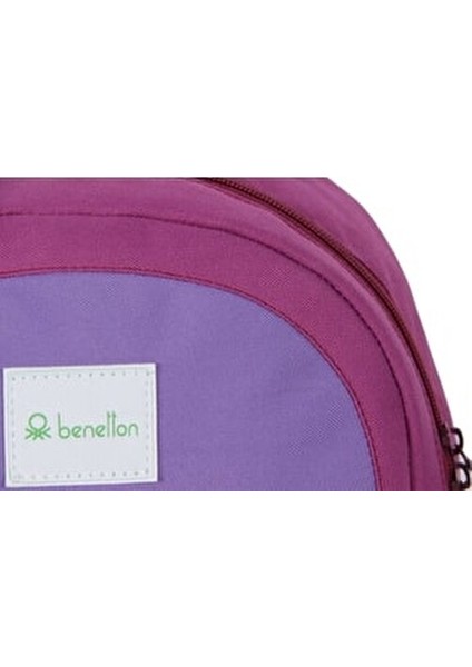 Anaokulu Çantası 31x26x13 cm 250 gr Mor ve Mavi Renkli