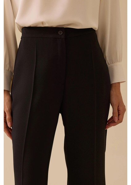 Kadın Stella Ispanyol Paça Pantolon 0026 Siyah fiyatları