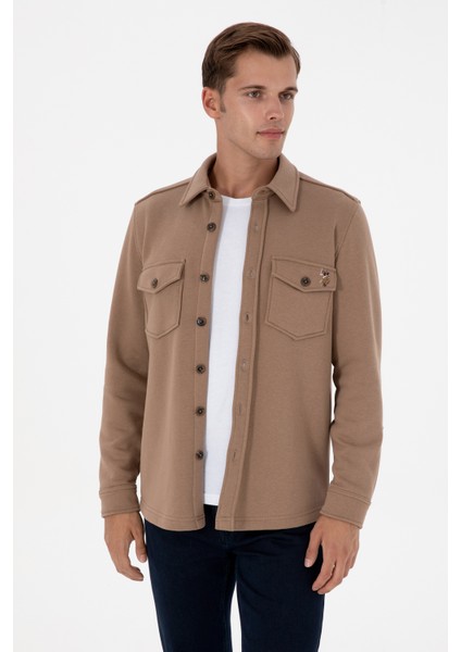 Erkek Camel Gömlek Örme 50316673-VR015 modelleri