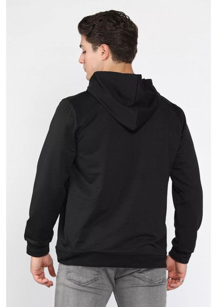 Kapüşonlu Kanguru Cepli Erkek Sweatshirt P-00018574 modelleri