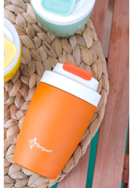 3047 Termos Turuncu Kahve Kupa 400ML fiyatları