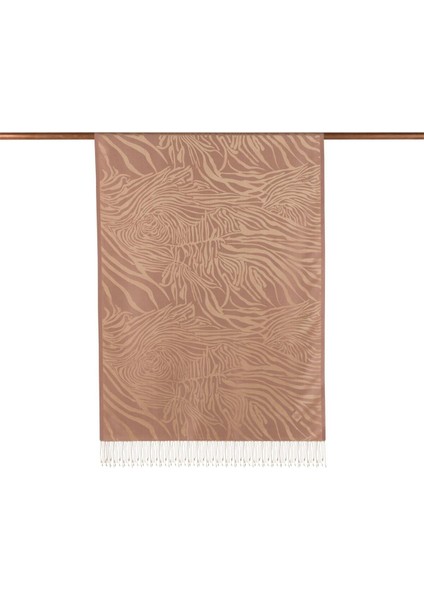 Ipekevi Desenli Jakarlı Ipek Şal - Zebra Desenli - Fondöten fiyatları