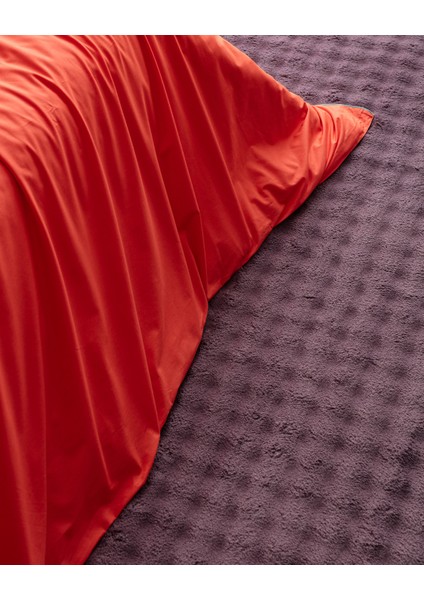 Allure King Size %100 Pamuk Nevresim Takımı - Turuncu