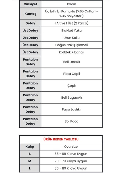 Bisiklet Yaka Sweat Takım Kadın indirimleri