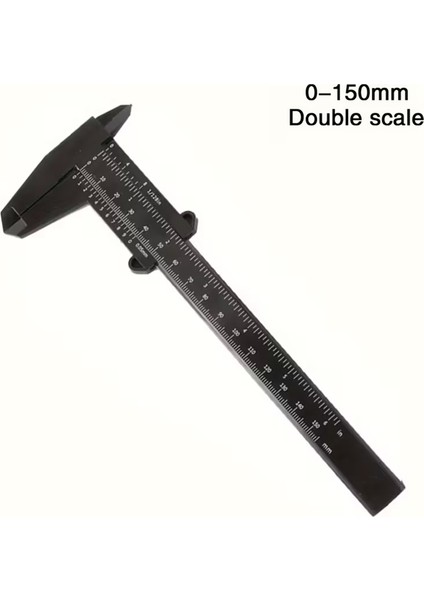 Kumpas 0–150 mm Çift Ölçekli Plastik Ölçüm Aleti | Hassas Vernier Caliper | Marangozluk, Hobi, Metal ve Teknik Ölçümler Için fiyatları