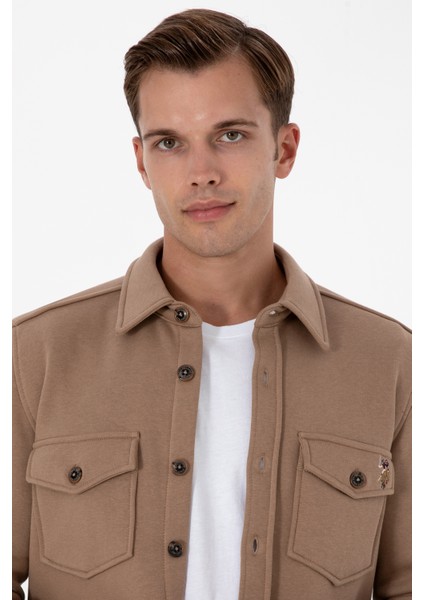 Erkek Camel Gömlek Örme 50316673-VR015 fiyatları