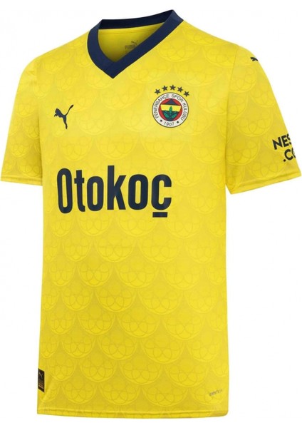 772008-04 Fsk Away 23/24 Kadın Forma Sarı-Lacivert