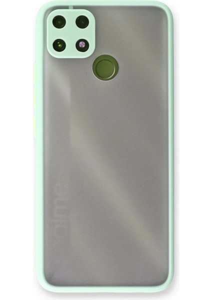 Realme C25 Kılıf Montreal Silikon Kapak - Turkuaz