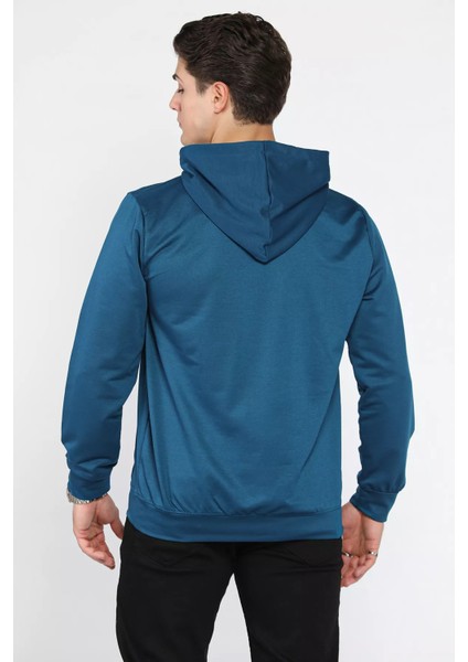 Kanguru Cepli Kapüşonlu Erkek Sweatshirt P-00018571 modelleri