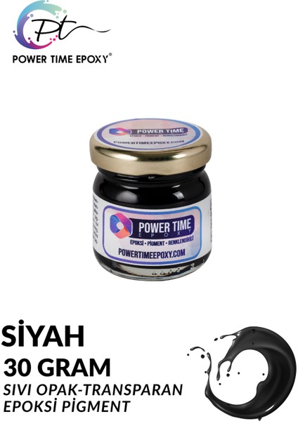 Opak & Transparan Sıvı Pigment Boya Epoksi Için 30 gr