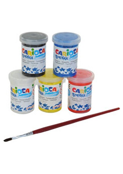 Tempera Yıkanabilir Sulu Boya Seti 5 Renk 25 ml Çocuklar İçin Eğlenceli Boyama modelleri