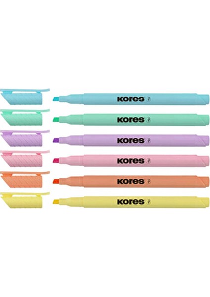 Çok Renkli Kalem Seti 6 Adet Yüksek Kalite Bedensiz Kullanım İçin modelleri