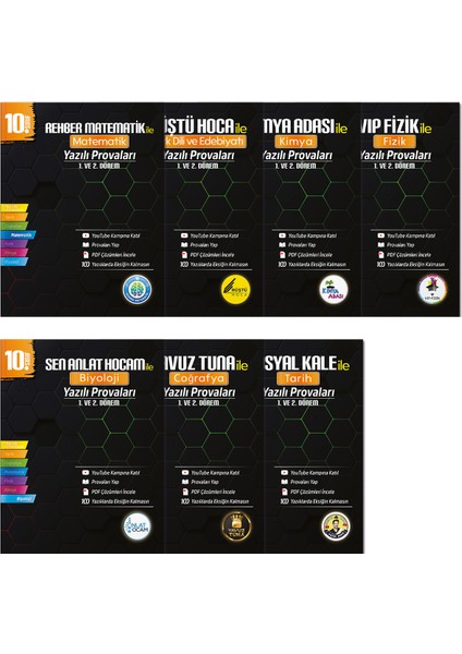 10. Sınıf Yazılı Provaları Seti