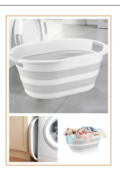 🧺 Katlanabilir 26 Lt Çamaşır Selesi – Dar Alanların Kurtarıcısı! (40X55 Cm) fiyatları