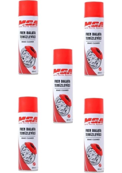 Fren Balata Temizlik Spreyi MGA-20100 500ML. - 1 Koli ( 30 Adet ) modelleri