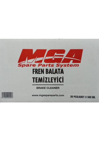 Fren Balata Temizlik Spreyi MGA-20100 500ML. - 1 Koli ( 30 Adet ) fırsatları