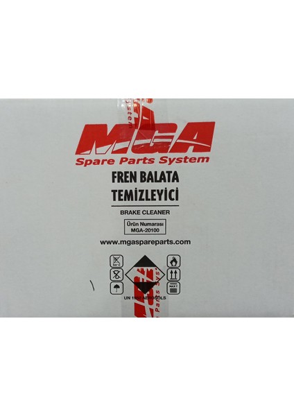 Fren Balata Temizlik Spreyi MGA-20100 500ML. - 1 Koli ( 30 Adet )