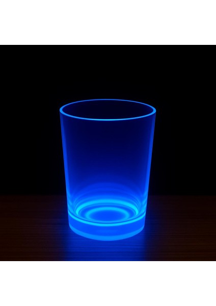 Allzey Partyglow Neon Mavi Bardak 8.5 x 10.5 cm