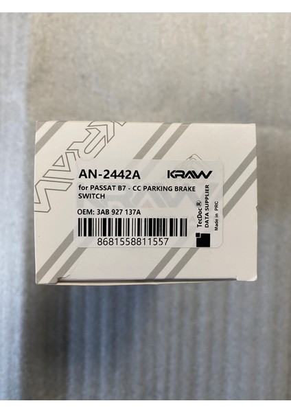 Volkswagen Passat B7 Park El Fren Düğmesi 3AB927137A fırsatları