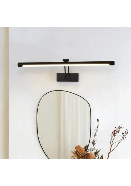 Zümrüt Kuğu Siyah Kasa Günışığı Ledli Pilli Aplik - 2 Adet - Pil Dahildir