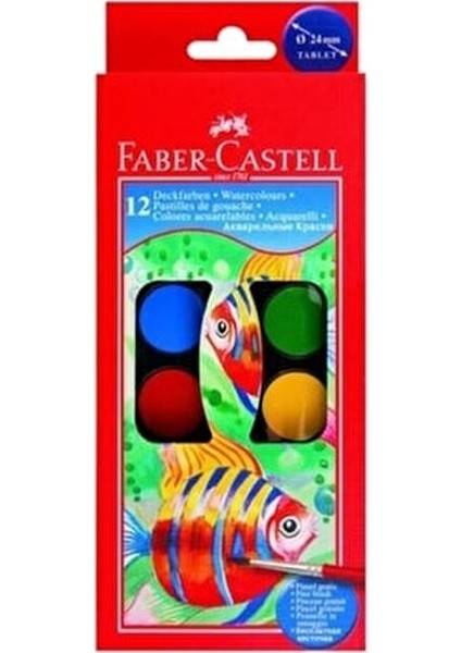 12 Renk Suluboya Seti Akışkan ve Zengin Renklerle Çocuklar İçin fiyatları